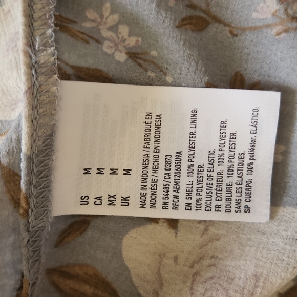 American Eagle Outfitters Medium GUC Boho Beautiful Blouse - Picture 7 of 13